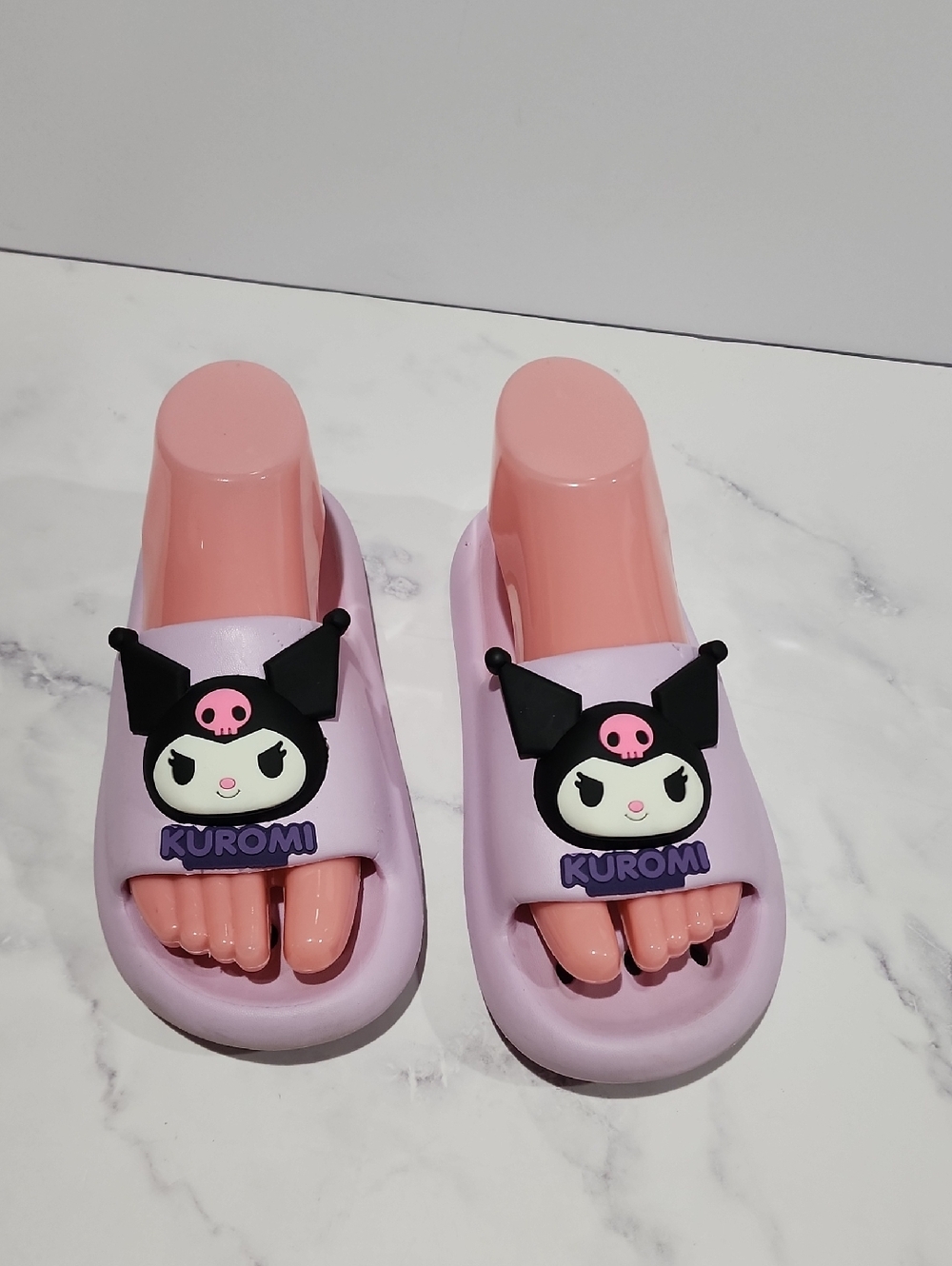 Kuromi  Purple Slide Sandals